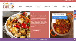 Desktop Screenshot of cookforyourlife.org